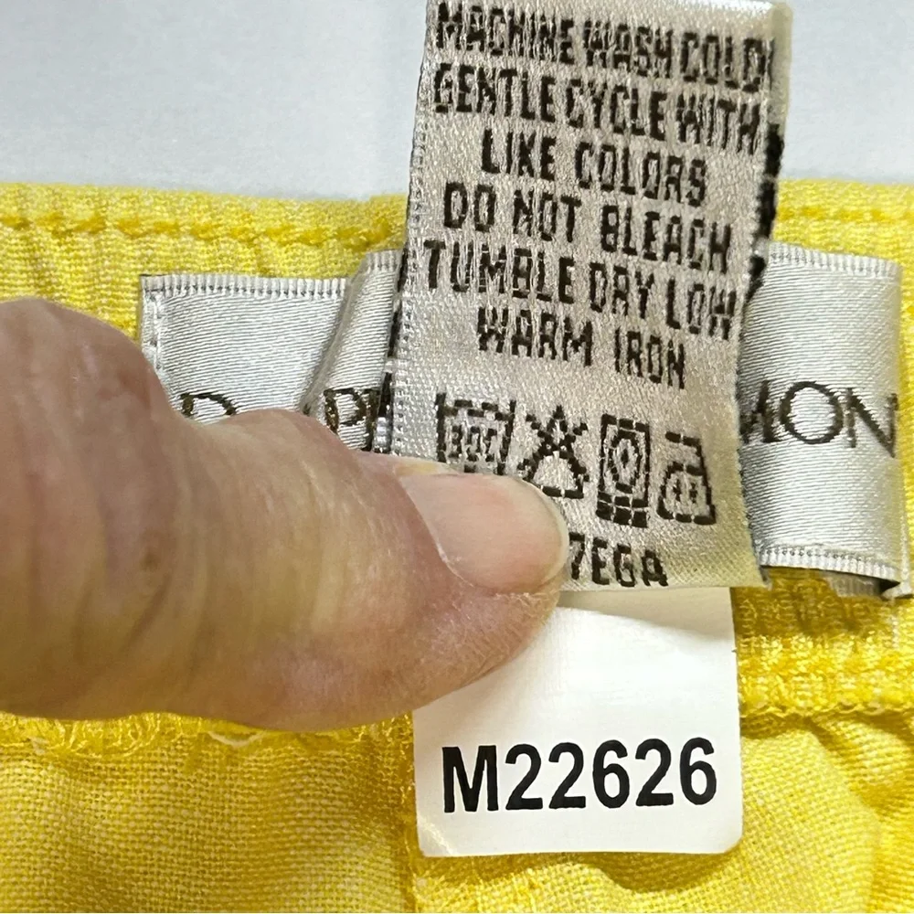 Draper's & Damon's Yellow‎ 3 pc set size medium